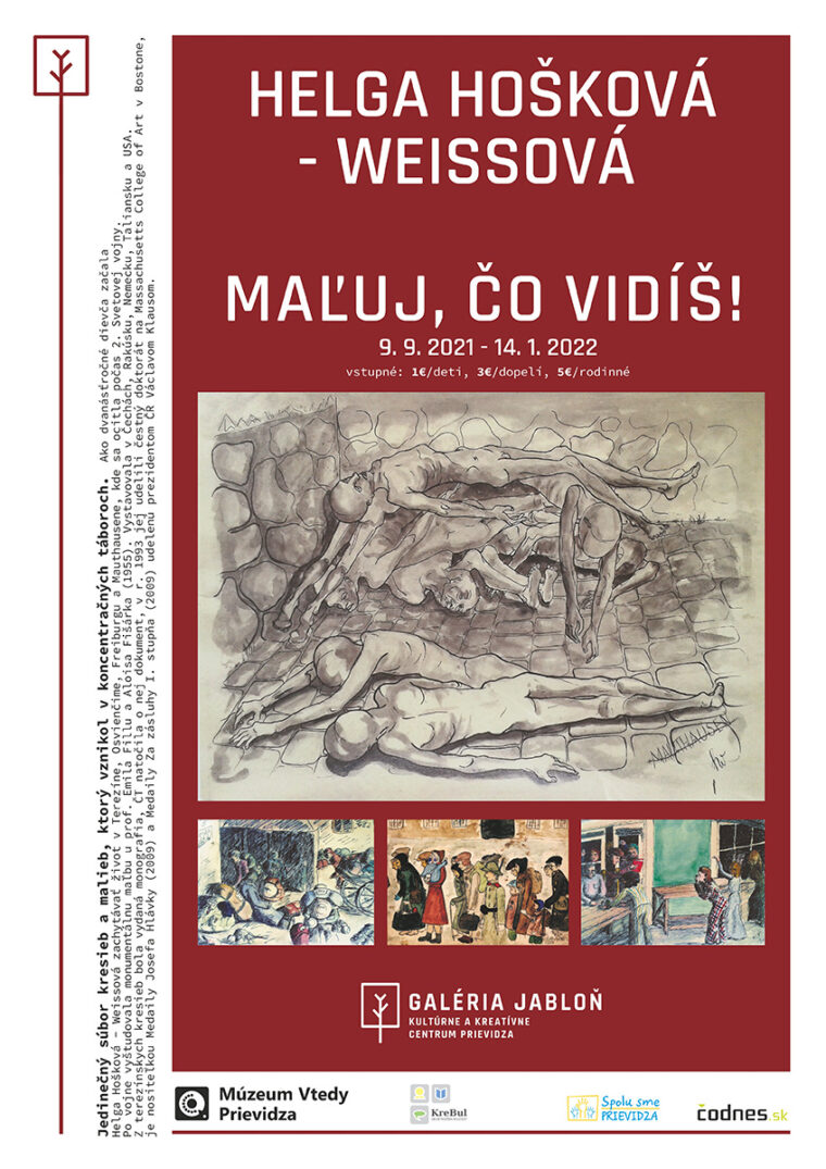 Výstava Helga Hošková - Weissová: Maľuj, čo vidíš! 2021