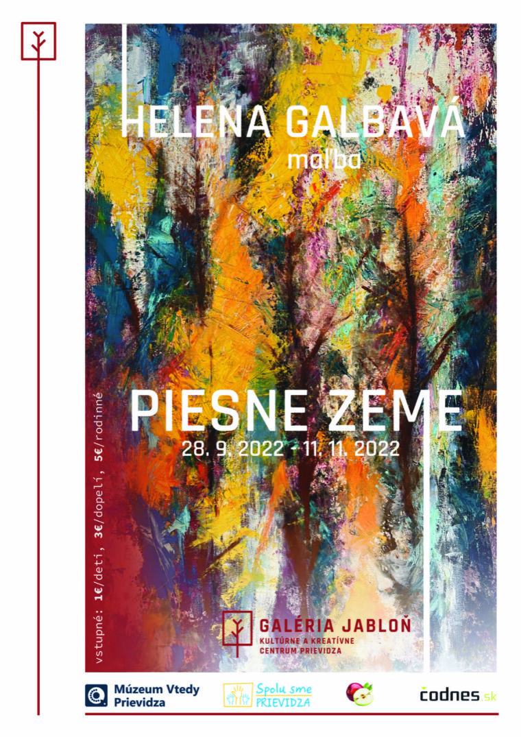 Výstava Helena Galbavá: Piesne zeme 2022