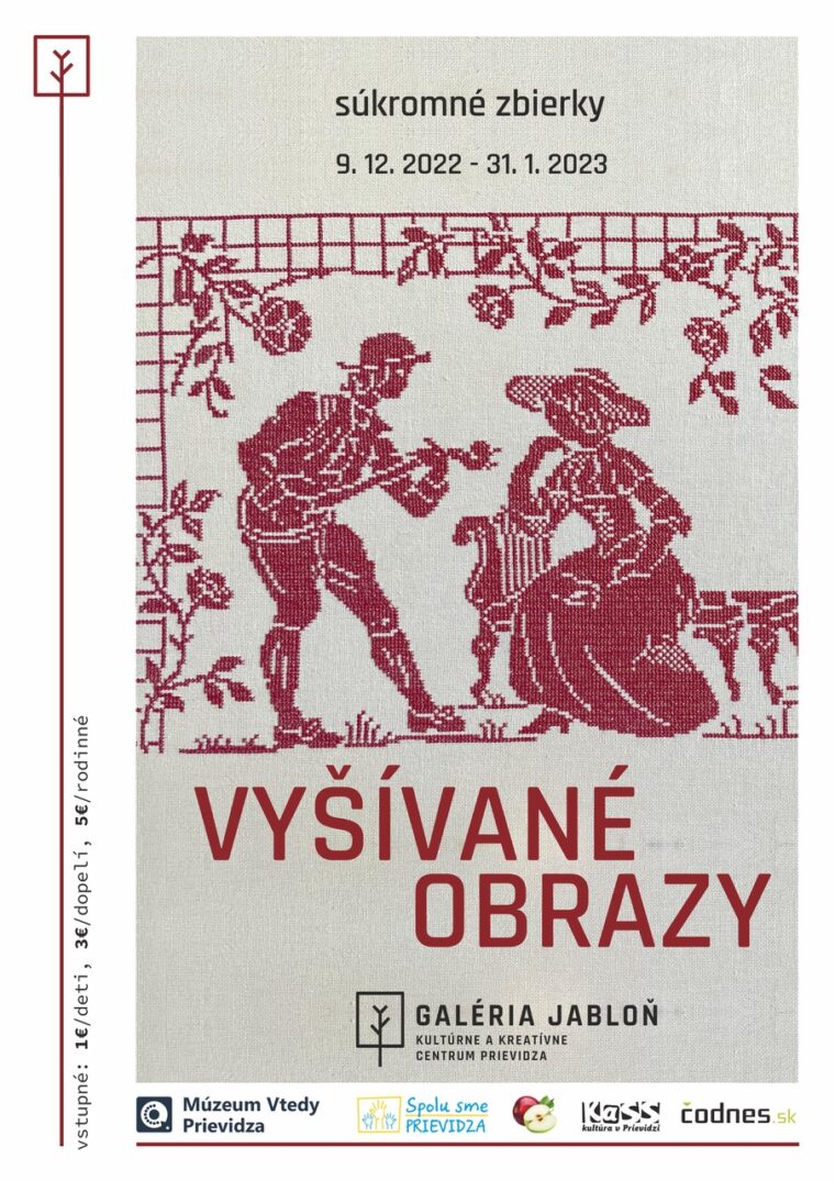 Výstava Vyšívané obrazy 2022