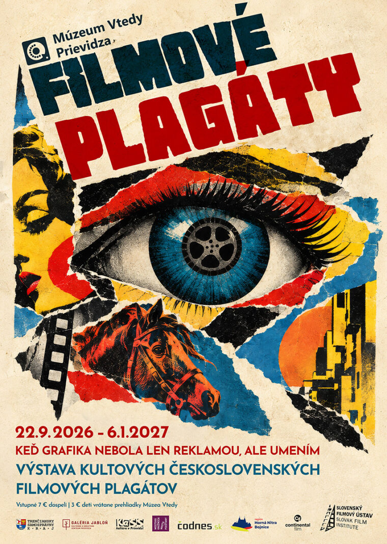 Výstava kultových československých filmových plagátov 2026